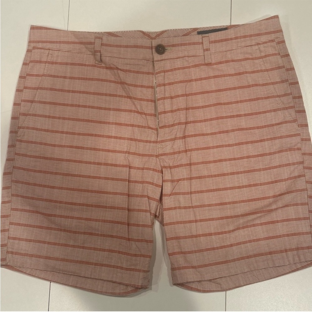 ⛱️🔥Bonobos - Striped Cotton Shorts 7-Inch Inseam - 34